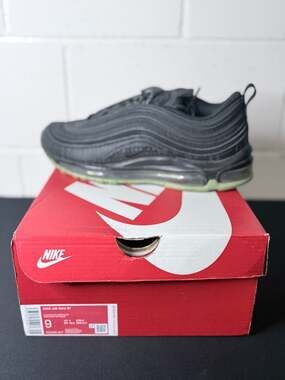 Nike Air Max 97 Matrix Black/Green Glow Sneakers 921826-017